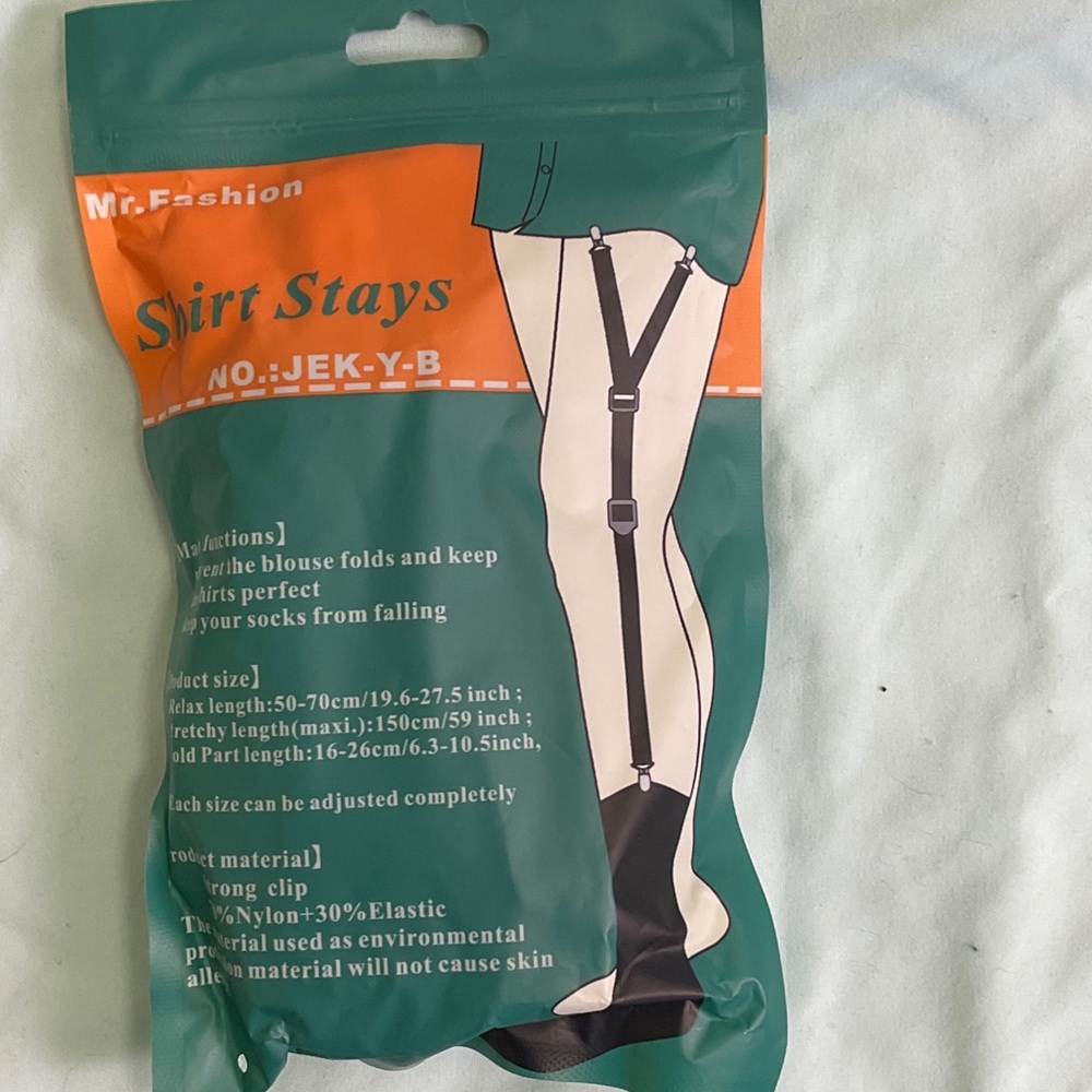 Unopened Mr. Fashion Shirt Stays